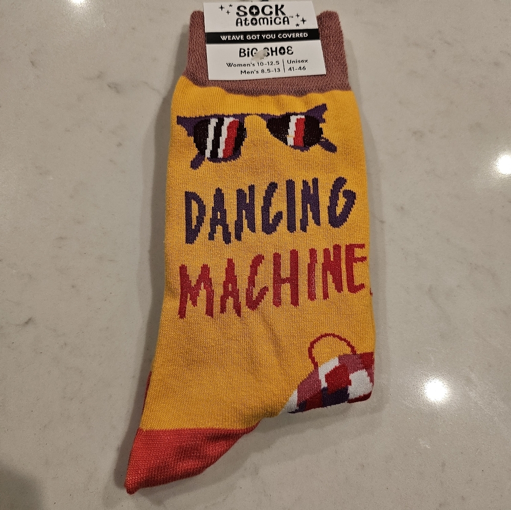 Dancing machine socks. Nwt